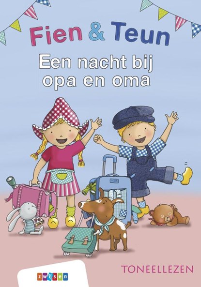 Fien & Teun - Een nacht bij opa en oma, niet bekend - Gebonden - 9789048757626