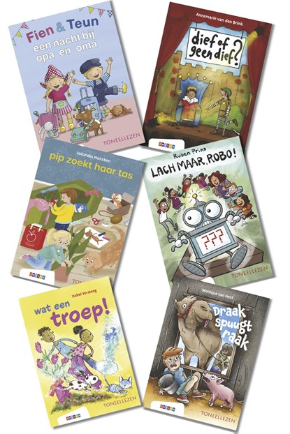 Pakket 2 Toneellezen groep 3 (6 titels), niet bekend - Gebonden - 9789048757657