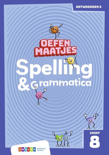 Oefenmaatjes Spelling & Grammatica Groep 8 antwoordenboek 2, Marion van der Meulen - Paperback - 9789048757862