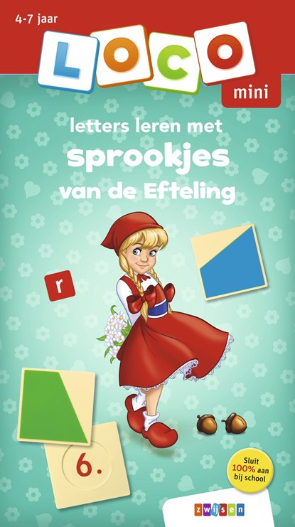 Loco mini letters leren met sprookjes van de Efteling, niet bekend - Paperback - 9789048758388