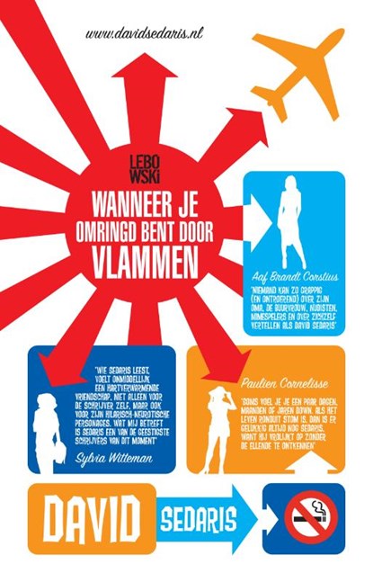 Wanneer je omringd bent door vlammen, SEDARIS, David - Paperback - 9789048808311