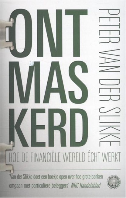 Ontmaskerd, Peter van der Slikke - Paperback - 9789048816712