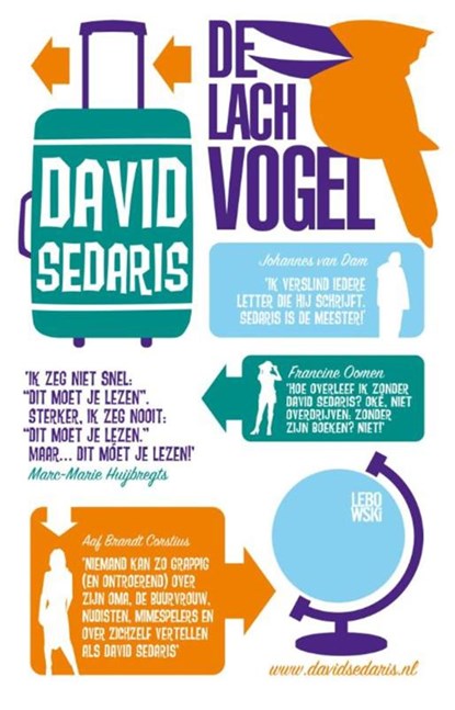 De lachvogel, David Sedaris - Paperback - 9789048816842