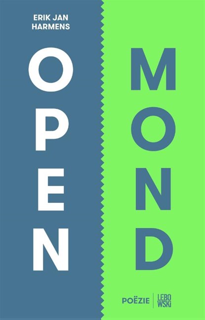 Open mond, Erik Jan Harmens - Paperback - 9789048818075