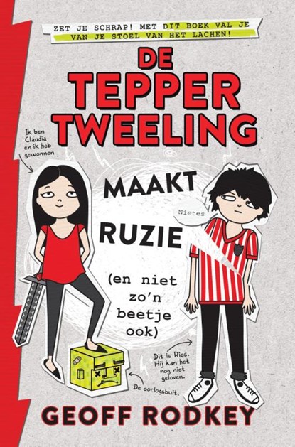 De Tepper-tweeling maakt ruzie (en niet zo'n beetje ook), Geoff Rodkey - Ebook - 9789048825790
