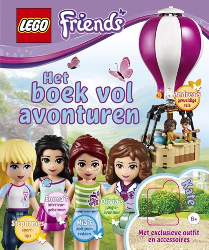 Lego Friends- Het boek vol avonturen, Catharine Saunders - Gebonden - 9789048826247