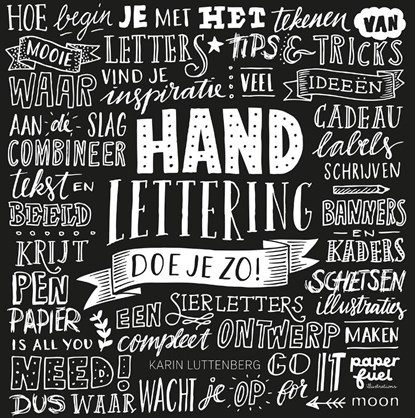 Handlettering doe je zo!, Karin Luttenberg - Paperback - 9789048834228