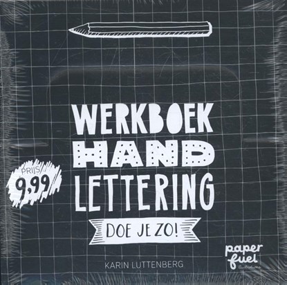 Werkboek Handlettering doe je zo!, Karin Luttenberg - Overig - 9789048837939