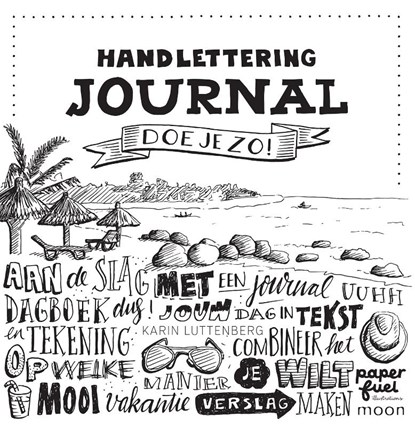 Handlettering journal doe je zo!, Karin Luttenberg - Paperback - 9789048838233