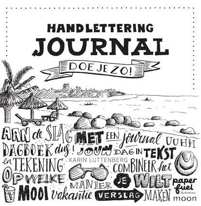 Handlettering journal doe je zo!, Karin Luttenberg - Ebook - 9789048838240