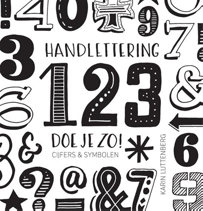 Handlettering 123 doe je zo!, Karin Luttenberg - Gebonden - 9789048839612