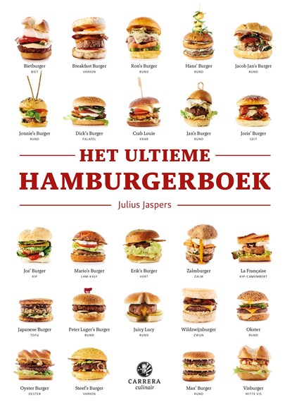 Het ultieme hamburgerboek, Julius Jaspers - Ebook - 9789048839636