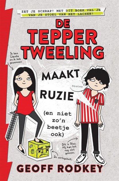 De Tepper-tweeling maakt ruzie (en niet zo'n beetje ook), Geoff Rodkey - Paperback - 9789048842964