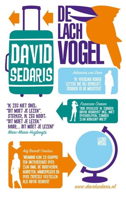 De lachvogel, David Sedaris - Paperback - 9789048843022