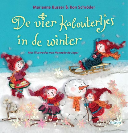 De vier kaboutertjes in de winter, Marianne Busser ; Ron Schröder - Gebonden - 9789048846061