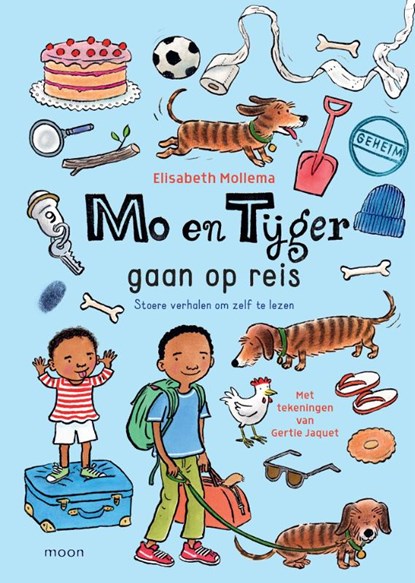 Mo en Tijger gaan op reis, Elisabeth Mollema - Gebonden - 9789048847853
