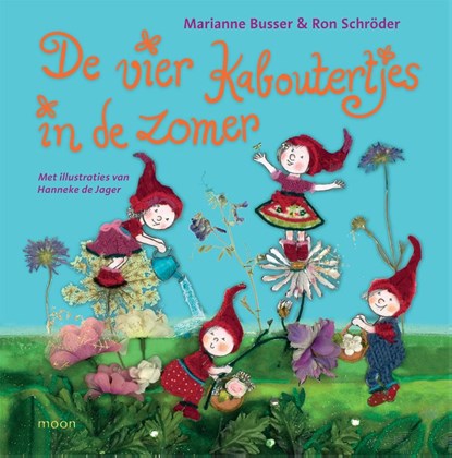 De vier kaboutertjes in de zomer, Marianne Busser ; Ron Schröder - Gebonden - 9789048848485