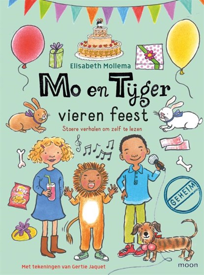 Mo en Tijger vieren feest, Elisabeth Mollema - Gebonden - 9789048856275