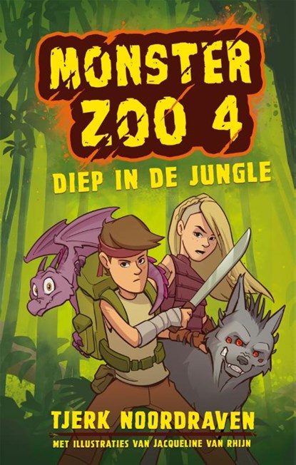 Diep in de jungle, Tjerk Noordraven - Gebonden - 9789048857142