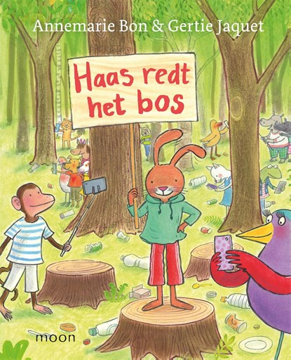 Haas redt het bos, Annemarie Bon - Ebook - 9789048857357
