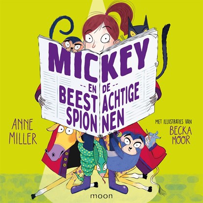 Mickey en de beestachtige spionnen, Anne Miller - Luisterboek MP3 - 9789048858095