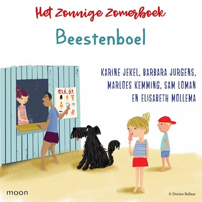 Het zonnige zomerboek – Beestenboel, Karine Jekel ; Marloes Kemming ; Barbara Jurgens ; Sam Loman ; Elisabeth Mollema - Luisterboek MP3 - 9789048859009