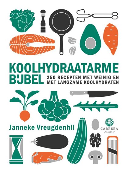 Koolhydraatarme bijbel, Janneke Vreugdenhil - Gebonden - 9789048859771