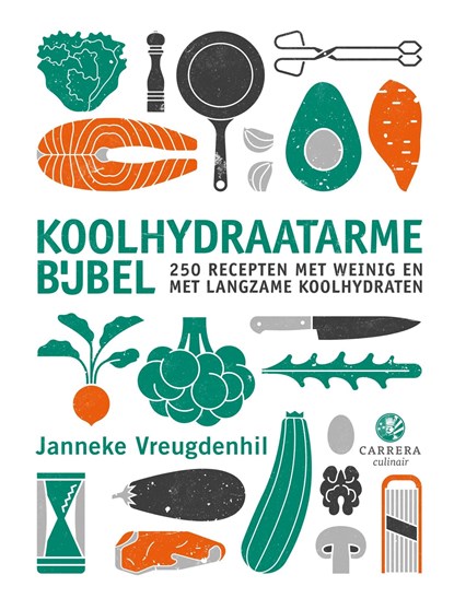 Koolhydraatarme bijbel, Janneke Vreugdenhil - Ebook - 9789048859788