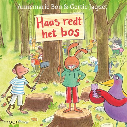 Haas redt het bos, Annemarie Bon - Luisterboek MP3 - 9789048862184
