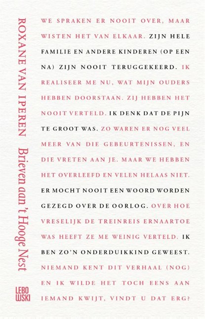 Brieven aan 't Hooge Nest, Roxane van Iperen - Gebonden - 9789048862986