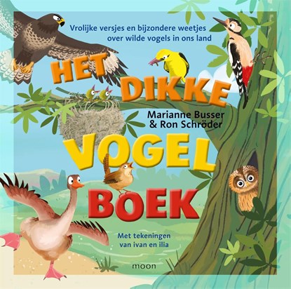 Het dikke vogelboek, Marianne Busser ; Ron Schröder - Ebook - 9789048864850
