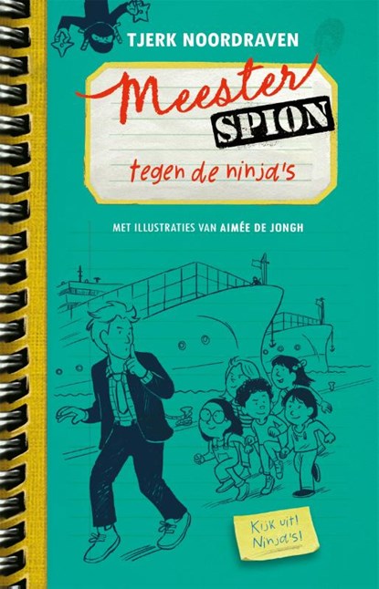 Meester Spion tegen de ninja's, Tjerk Noordraven - Gebonden - 9789048865888
