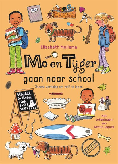 Mo en Tijger gaan naar school, Elisabeth Mollema - Gebonden - 9789048868148