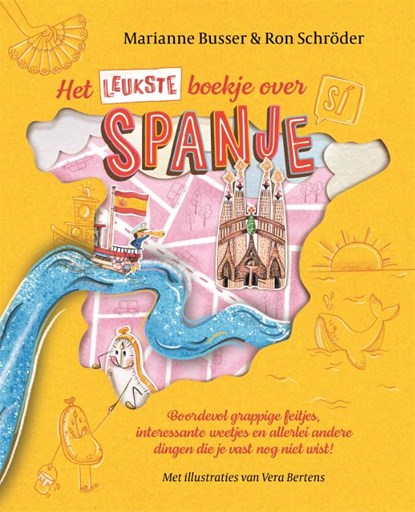 Het leukste boekje over Spanje, Marianne Busser ; Ron Schröder - Gebonden - 9789048868957