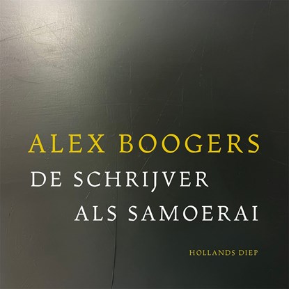 De schrijver als samoerai, Alex Boogers - Luisterboek MP3 - 9789048871254