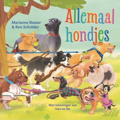 Allemaal hondjes, Marianne Busser ; Ron Schröder - Gebonden - 9789048873456