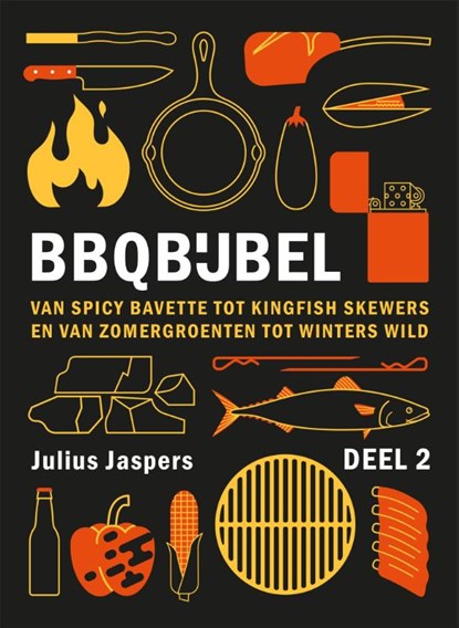 BBQbijbel deel 2, Julius Jaspers - Gebonden - 9789048876105