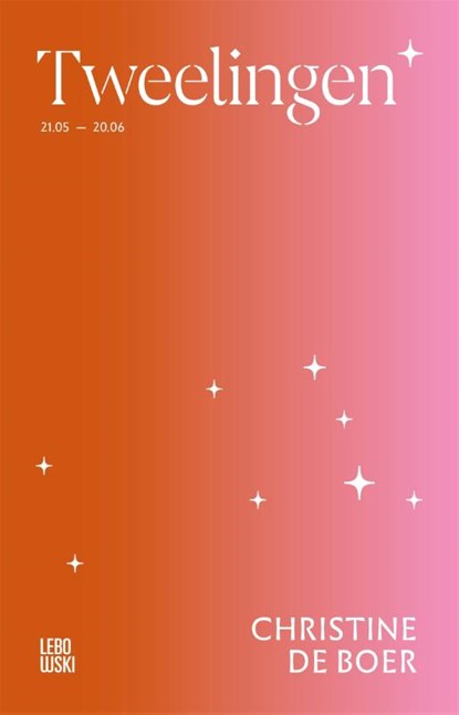 Tweelingen, Christine De Boer - Paperback - 9789048878123