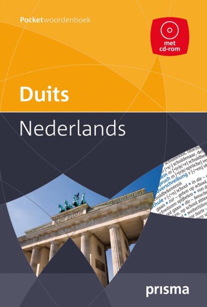 Prisma pocketwoordenboek Duits-Nederlands + CD-ROM, J.A.H. van Gemert - Paperback - 9789049100681
