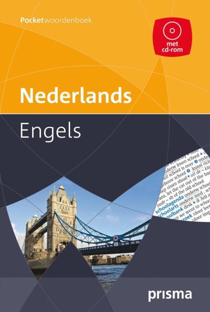 Prisma pocketwoordenboek Nederlands-Engels + CD-ROM, A.F.M. DE KNEGT ; C. KNEGT-BOS,  de - Paperback - 9789049100728