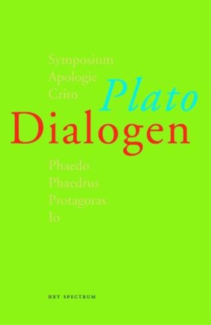 dialogen, Plato - Paperback - 9789049106287