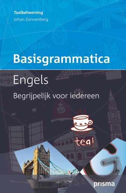 Prisma basisgrammatica Engels, Johan Zonnenberg - Paperback - 9789049107079