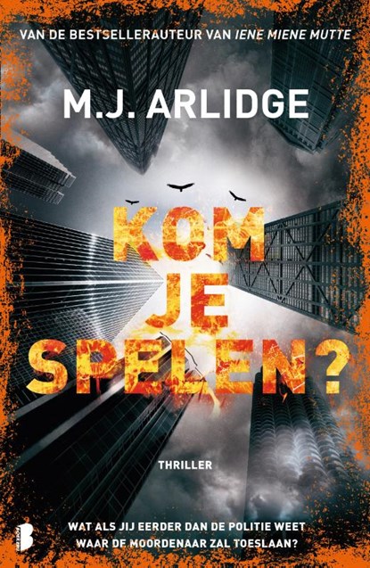 Kom je spelen?, M.J. Arlidge - Paperback - 9789049202446