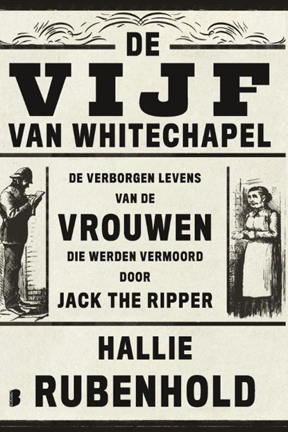 De vijf van Whitechapel, Hallie Rubenhold - Paperback - 9789049203177
