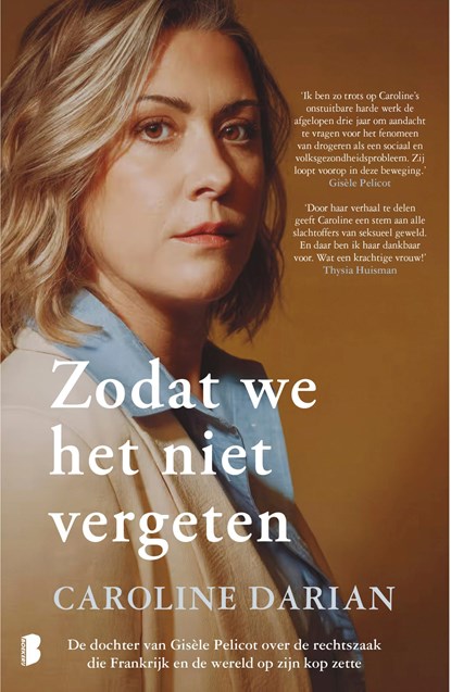Zodat we het niet vergeten, Caroline Darian - Paperback - 9789049208349