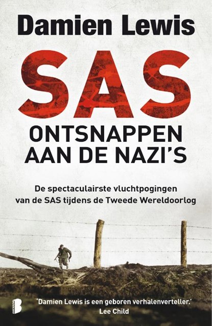 SAS: ontsnappen aan de nazi's, Damien Lewis - Paperback - 9789049210045