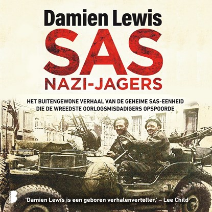 SAS nazi-jagers, Damien Lewis - Luisterboek MP3 - 9789049211066