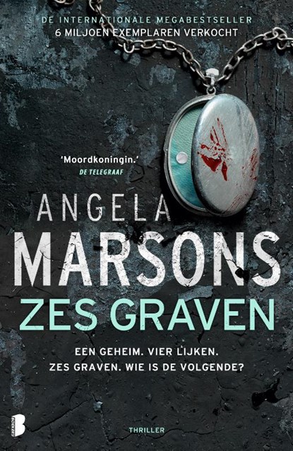 Zes graven, Angela Marsons - Paperback - 9789049212223