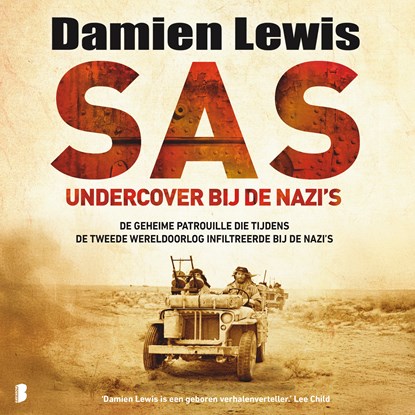 SAS: undercover bij de nazi's, Damien Lewis - Luisterboek MP3 - 9789049213039