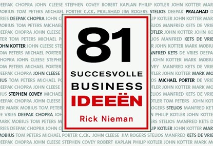 81 succesvolle businessideeen, Rick Nieman ; R. Nieman - Gebonden - 9789049802325